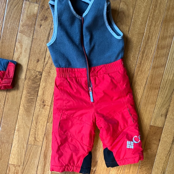 Columbia Bugaboo two piece snow suit 18m GUC - Picture 6 of 8